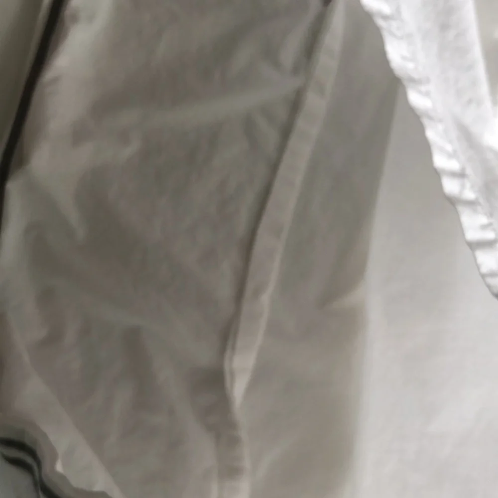 Restoration Hardware ITALIAN HOTEL SATIN STITCH Euro SHAM Fog White Silver
